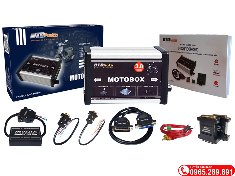 Motobox nâng cấp phần mềm xe máy
