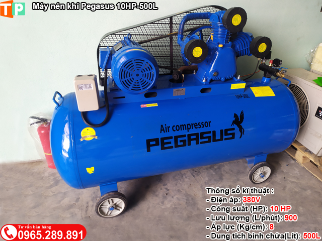 Pegasus máy nén khí 10HP-500L