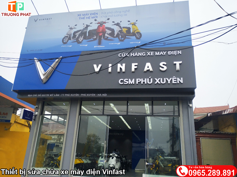 Thiết bị sửa chữa xe máy điện Vinfast