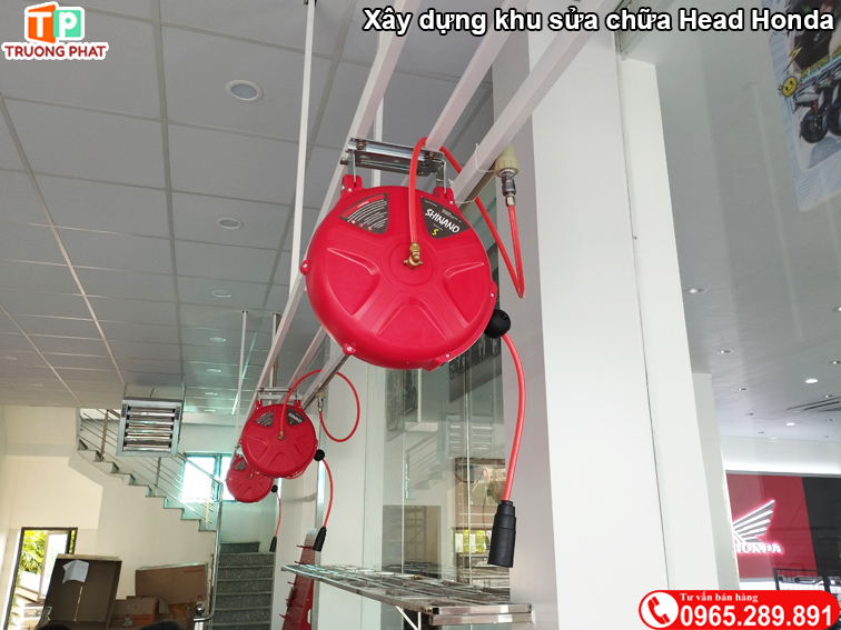 Cuộn dây hơi tự rút Honda