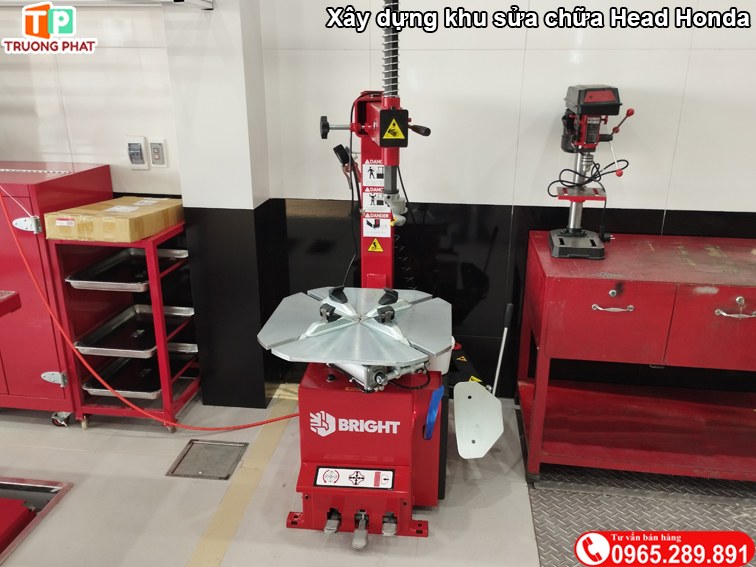 Máy ra vào lốp Head Honda