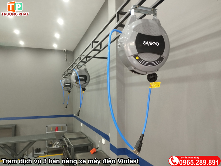 Giàn dây hơi khu dịch vụ Vinfast