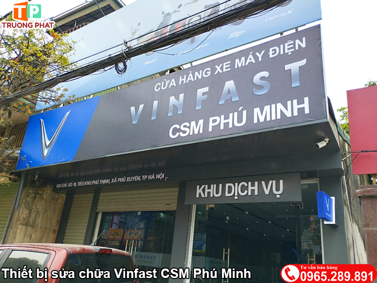 Thiết bị sửa chữa Vinfast CSM Phú Minh