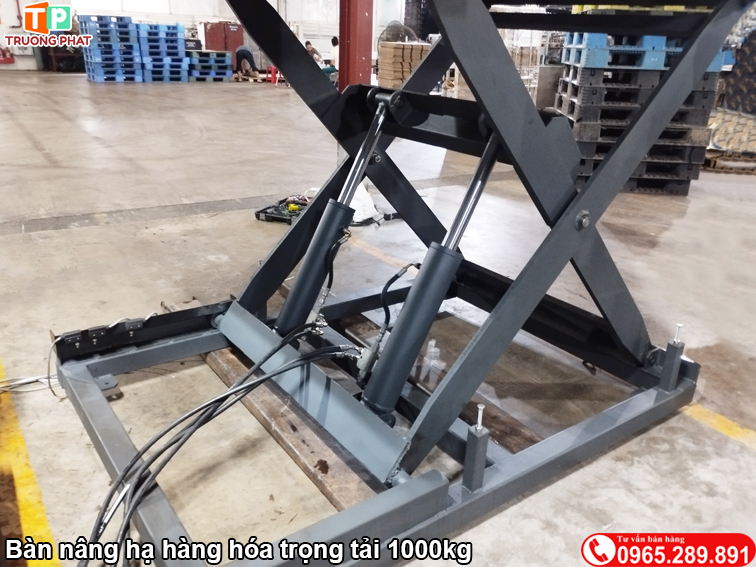 Sàn thủy lực sức nâng 1000kg