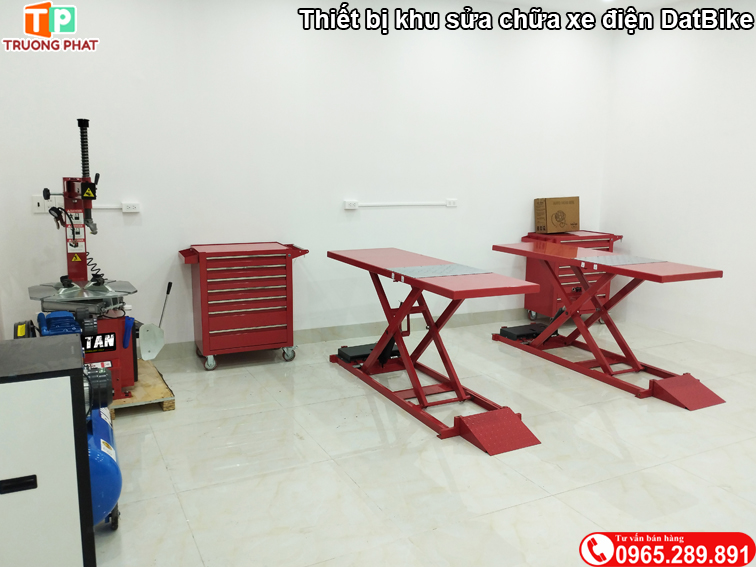 Khu dịch vụ sửa chữa xe điện DatBike