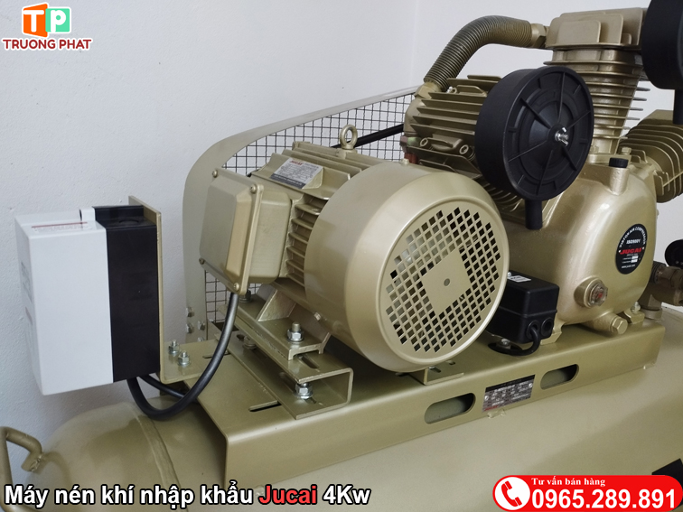 Máy nén khí Jucai motor 4Kw
