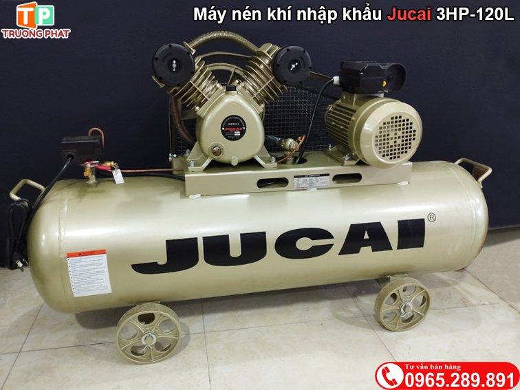 Máy nén khí nhập khẩu Jucai 3HP-120L