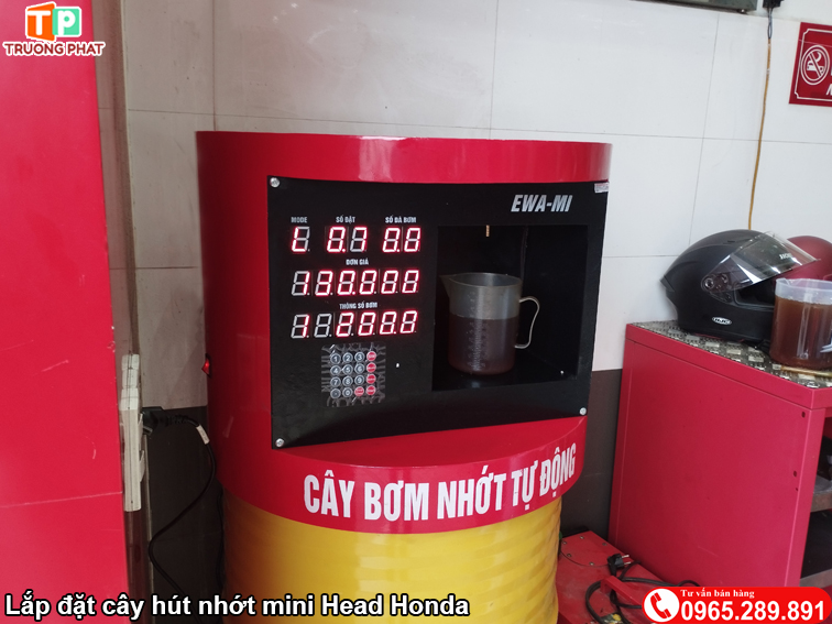 Cây bơm nhớt phuy Head Honda