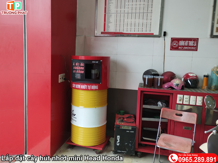 Máy hút dầu nhớt tự động